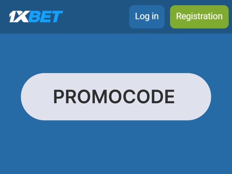 Promo code verification page showing 1xBet Kenya registration code field