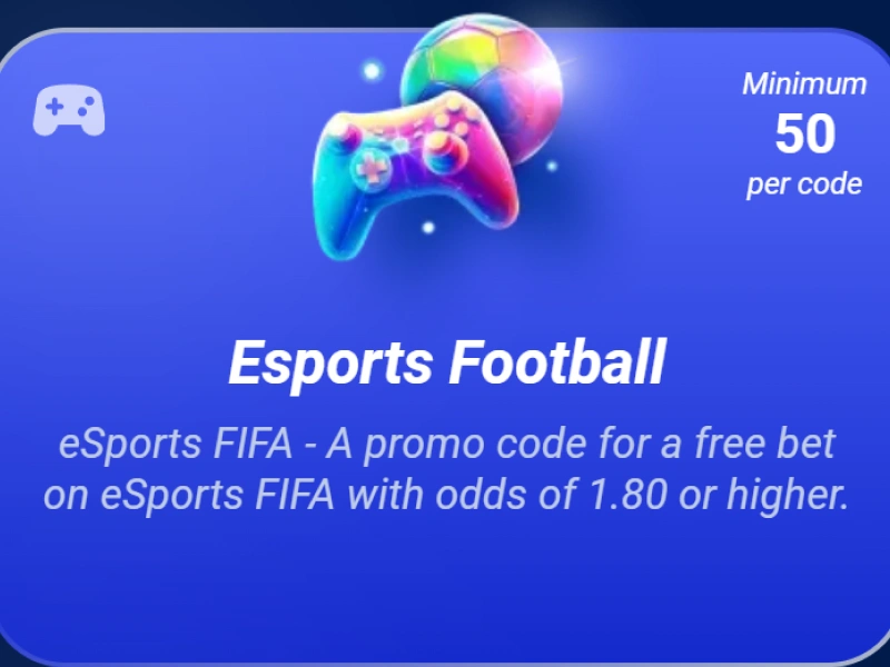 Sports event selection screen on 1xBet Kenya for applying promo code